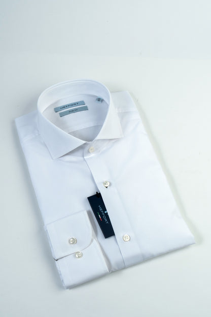 White French Collar Shirt